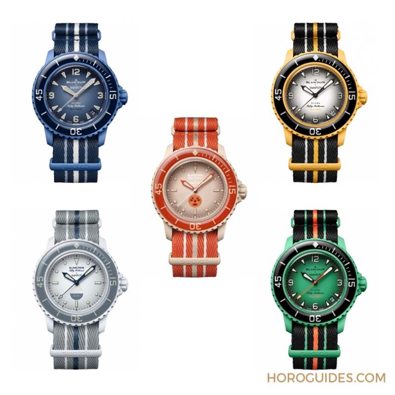 SWATCH - BLANCPAIN x SWATCH五款聯(lián)名表公開，這兩支最應(yīng)該買！