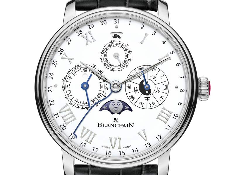 寶珀推出Villeret Calendrier Chinois Traditionnel中華年歷「寶兔」限量腕表 寶珀推出Villeret Calendrier Chinois Traditionnel中華年歷「寶兔」限量腕表-復(fù)刻表