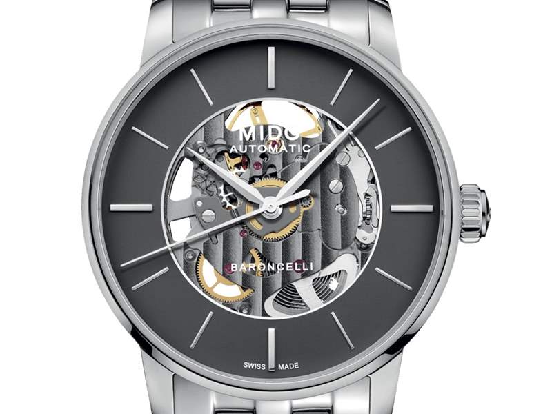 美度推出Baroncelli Signature Skeleton大三針鏤空腕表 美度推出Baroncelli Signature Skeleton大三針鏤空腕表-復刻表