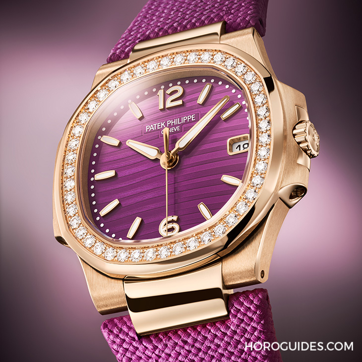 PATEK PHILIPPE - Ladies First！ 百達翡麗最新Aquanaut Luce「彩虹」三問表與Nautilus織紋復(fù)合表帶