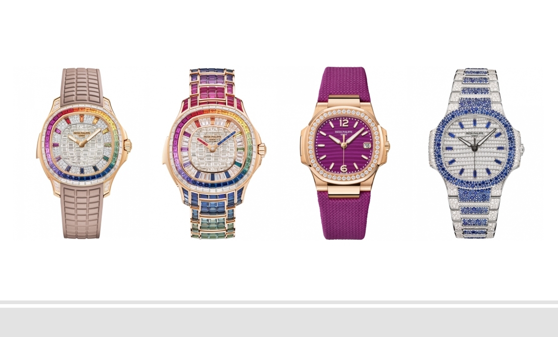 PATEK PHILIPPE - Ladies First！ 百達翡麗最新Aquanaut Luce「彩虹」三問表與Nautilus織紋復(fù)合表帶