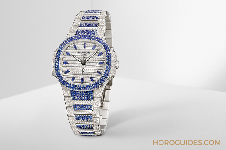 PATEK PHILIPPE - Ladies First！ 百達翡麗最新Aquanaut Luce「彩虹」三問表與Nautilus織紋復(fù)合表帶