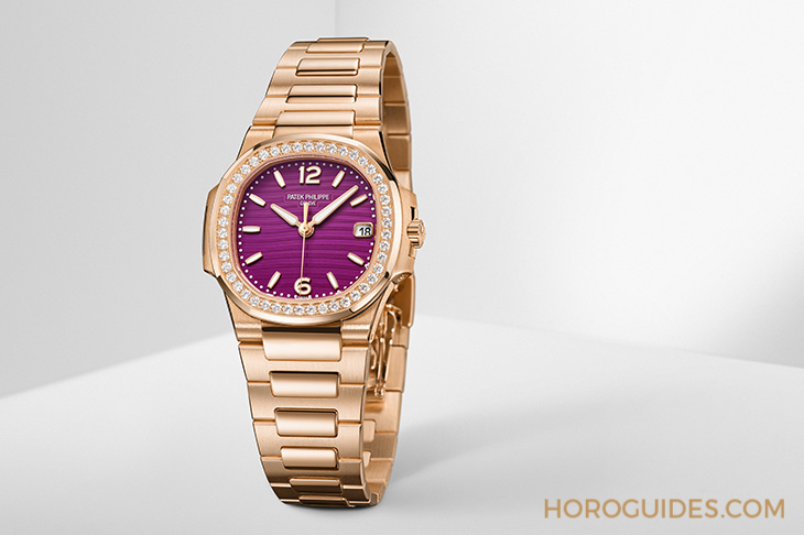 PATEK PHILIPPE - Ladies First！ 百達翡麗最新Aquanaut Luce「彩虹」三問表與Nautilus織紋復(fù)合表帶