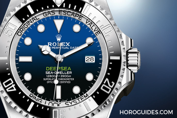 ROLEX - 戴上手保證很有感：勞力士水鬼王第一款貴金屬材質Deepsea 136668LB