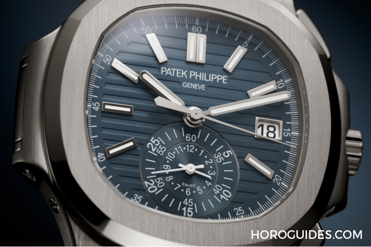 PATEK PHILIPPE - 乳光藍灰面活力風，復雜功能運動表齊換色｜PATEK PHILIPPE Nautilus、Aquanaut新款