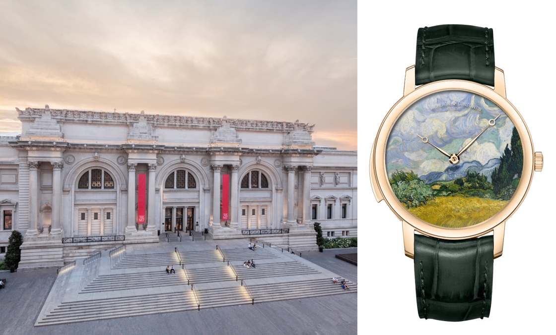 當(dāng)大師手筆遇上杰作時計,VACHERON CONSTANTIN聯(lián)手The MET 打造訂制表款-復(fù)刻表