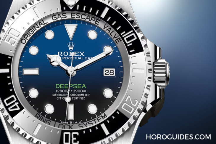 ROLEX - 戴上手保證很有感：勞力士水鬼王第一款貴金屬材質Deepsea 136668LB