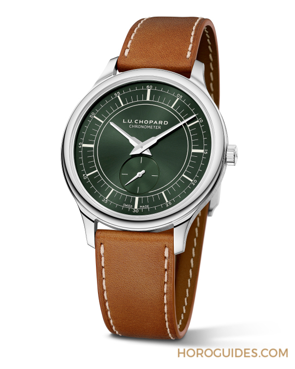 CHOPARD - 森林綠配分區式表盤，演繹當代復古風情｜CHOPARD LUC XPS Forest Green