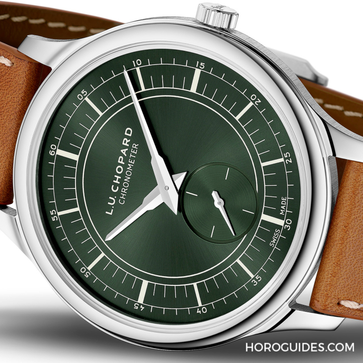 CHOPARD - 森林綠配分區式表盤，演繹當代復古風情｜CHOPARD LUC XPS Forest Green