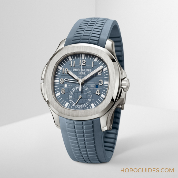 PATEK PHILIPPE - 乳光藍灰面活力風，復雜功能運動表齊換色｜PATEK PHILIPPE Nautilus、Aquanaut新款