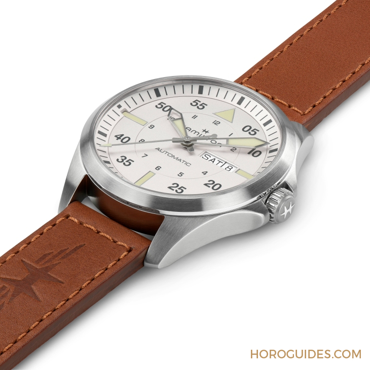 HAMILTON - 設(shè)計微調(diào)、新增尺寸，HAMILTON Khaki Aviation Pilot系列七款新作再現(xiàn)軍風(fēng)