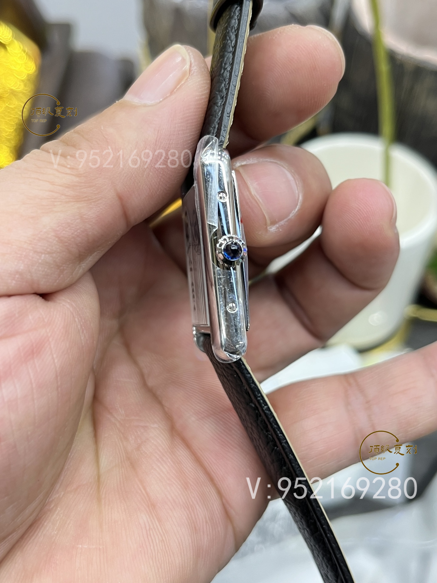 AF廠新品卡地亞坦克系列石英機芯女士手表做工怎么樣-復(fù)刻表