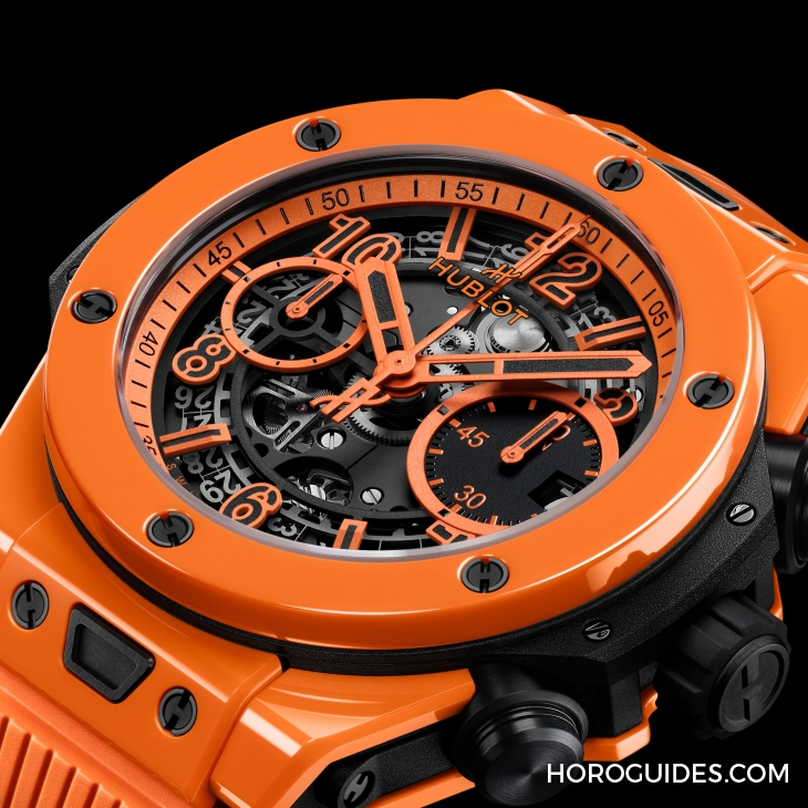 HUBLOT - 今夏最時尚的色彩！ HUBLOT推出全新Big Bang Unico Orange Ceramic橙色陶瓷腕表