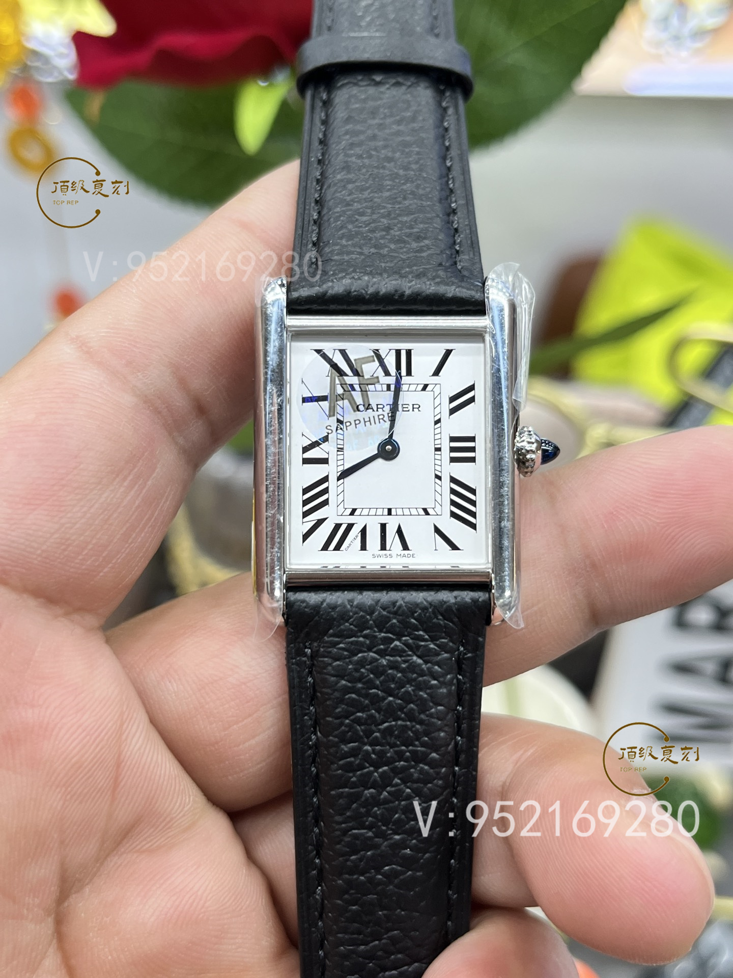 AF廠新品卡地亞坦克系列石英機芯女士手表做工怎么樣-復(fù)刻表