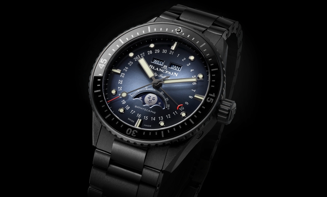 BLANCPAIN - BLANCPAIN首配陶瓷煉帶|Fifty Fathoms Bathyscaphe系列全面新生著裝