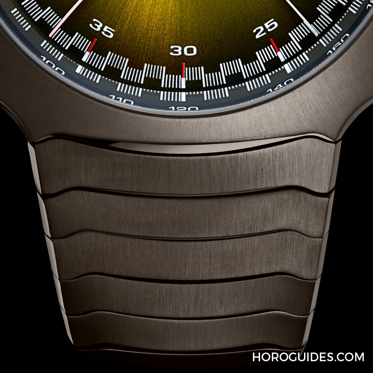H. MOSER & CIE - STREAMLINER - 6907-1201 - 紅黃雙杰，競速新章|H. MOSER & CIE.推出Streamliner自動飛返計時秒表Alpine限量版