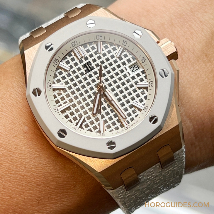 AUDEMARS PIGUET - ROYAL OAK OFFSHORE - 77605OK. OO. A101CA.01 - 捕捉夏日氛圍，愛彼Royal Oak Offshore自動表及自動上鏈計時碼表三款新作亮相