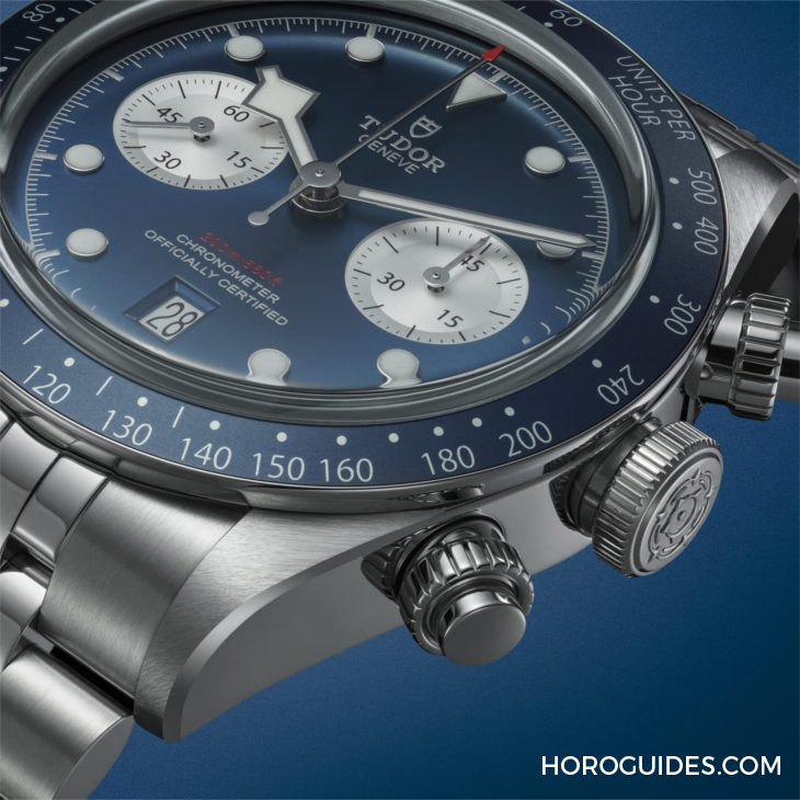 TUDOR - BLACK BAY - M79360B-0002 - 沉穩(wěn)帝舵藍新裝現(xiàn)身，TUDOR推出Black Bay Chrono “Blue”專門店限定版