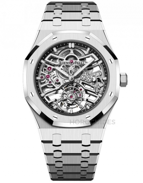 AUDEMARS PIGUET - ROYAL OAK - 26735ST. OO.1320ST.02 - 不銹鋼 VS 沙金你更愛哪一種？ AP愛彼Royal Oak自動上鏈飛行陀飛輪鏤空腕表Ref.26735